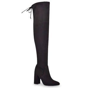 Unisa Over the Knee Black Boots